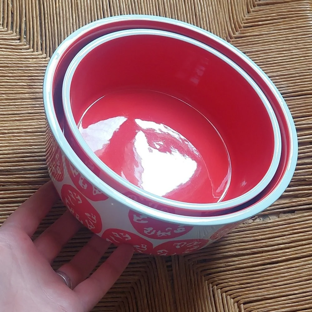 Crate&Barrel Ceramic Bowls {3}